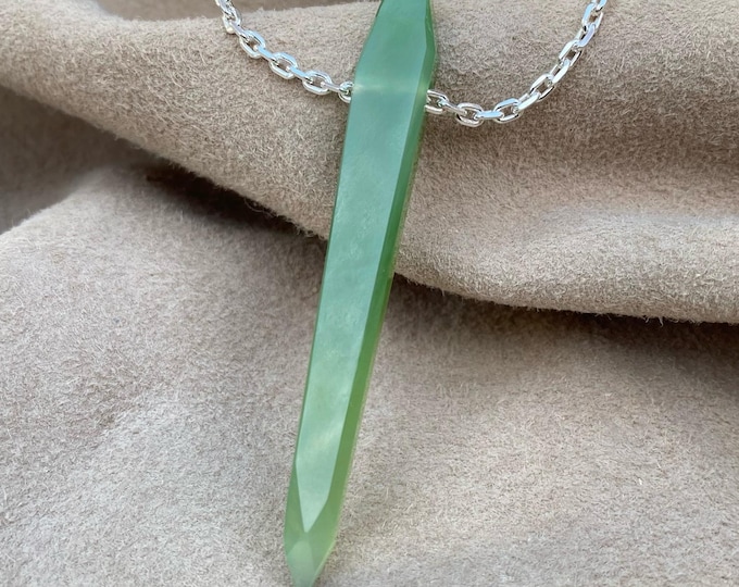 Jade Talisman, Protective Amulet, Authorse Pendant, NeolithicForgeStudio