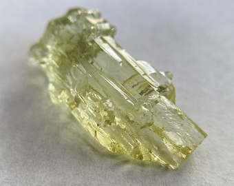 Heliodorkristal uit Volyn, Oekraïne