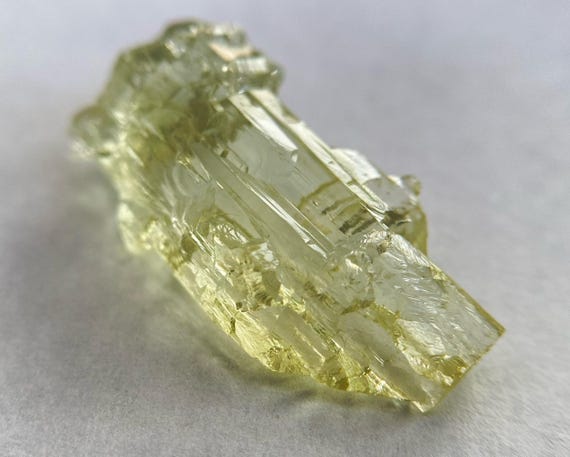 Heliodor crystal from Volyn, Ukraine
