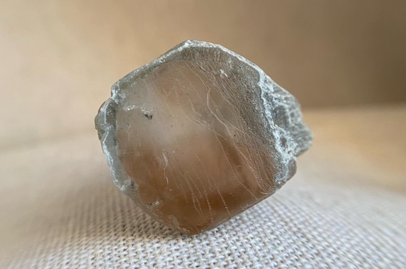 Topaz, Wine topaz crystal, Bi-color