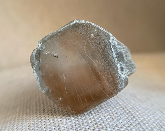 Topaz, Wine topaz crystal, Bi-color