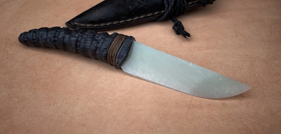 Jade knife, Mint jade, Stone Knife