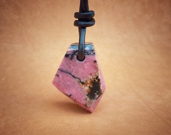Rhodonite Amulet Pendant