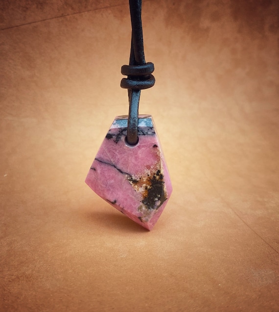 Rhodonite Amulet Pendant