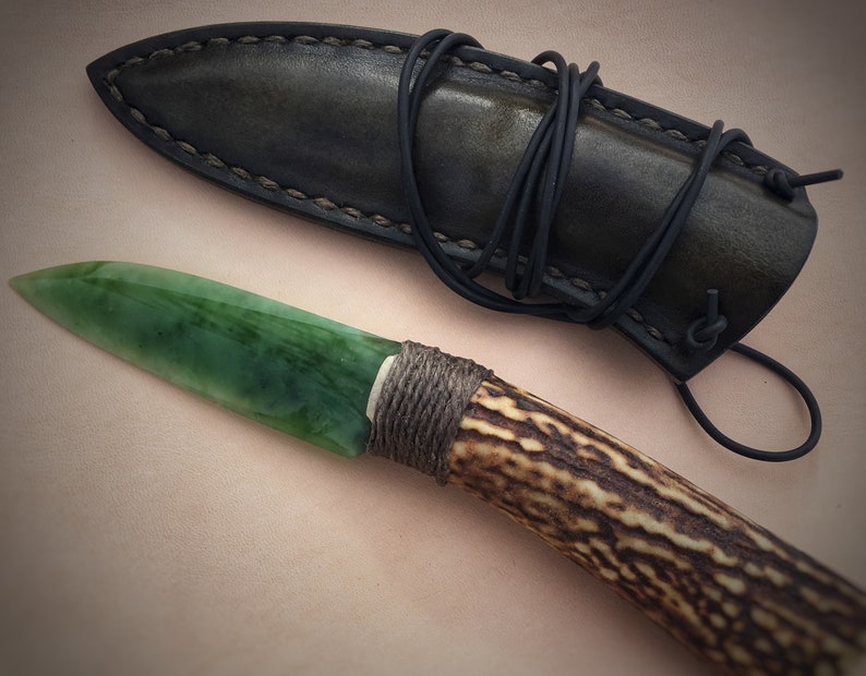 Knife With a Blade of Jade Russian Jade Gem Stone Jade Natural Etsy