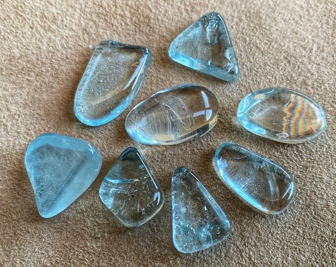 Blue stone topaz, topaz for jewelry making