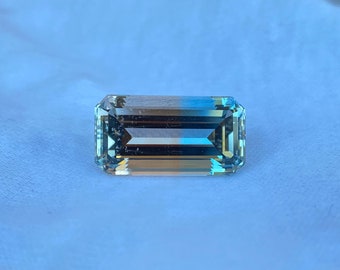 Bi-color topaz, Rare stone, Polyhromestone, Collection Topaz