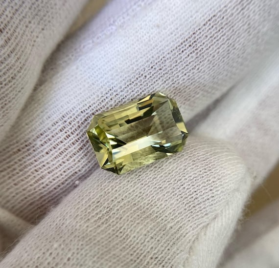 Natural Heliodor, Heliodor stone, Faceted beryl