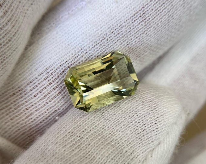 Natural Heliodor, Heliodor stone, Faceted beryl