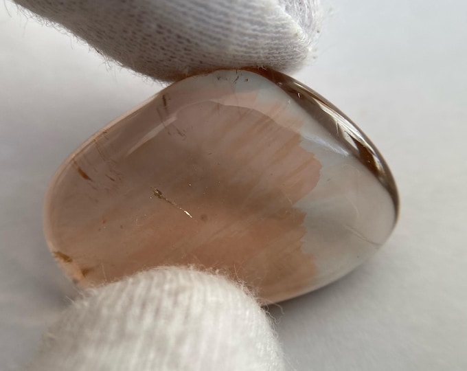 Bicolor topaz 65+ct, Rare stone, Color transition stone