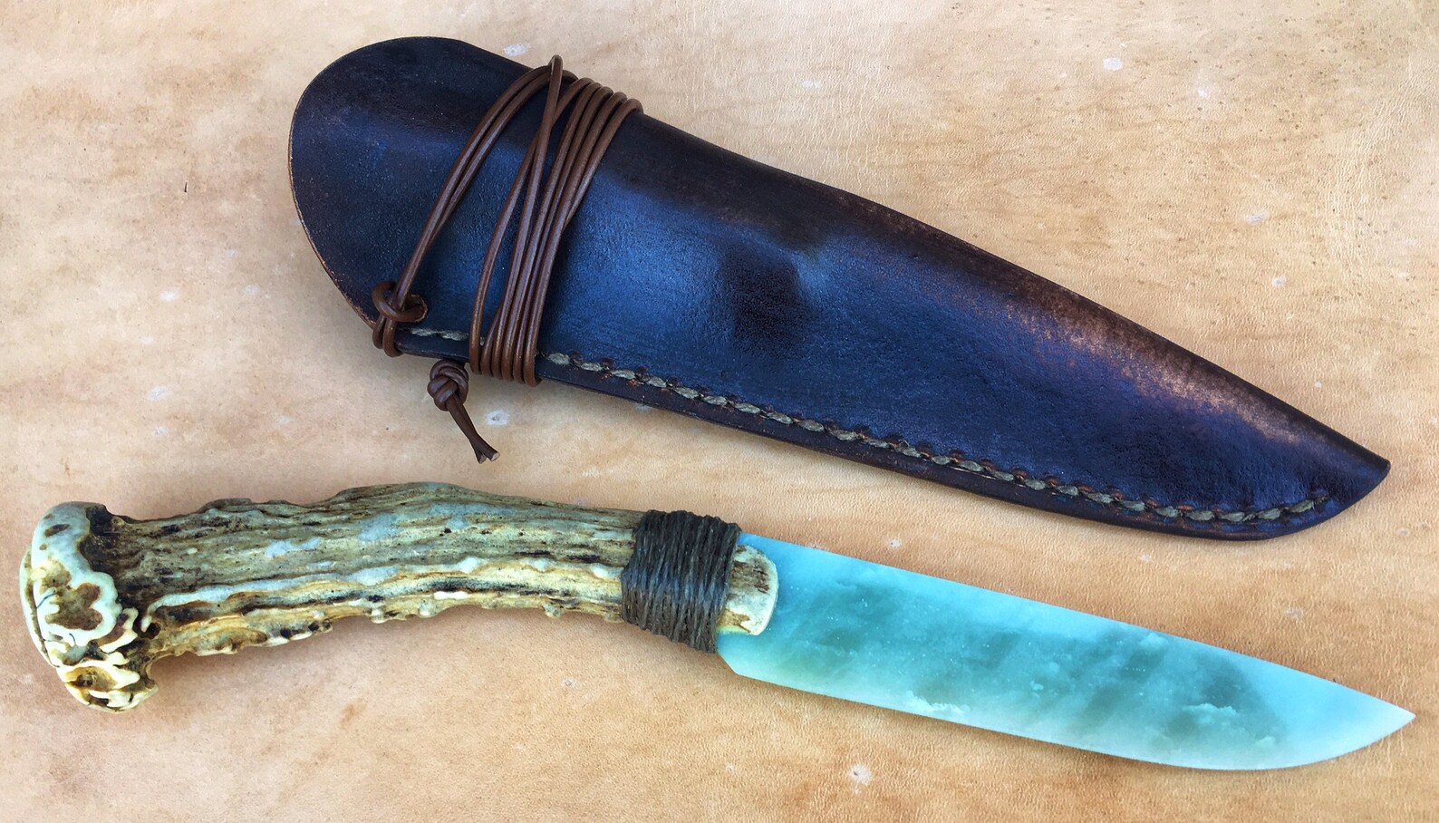 Handmade knife jade knife stone knife Historical artifact Etsy