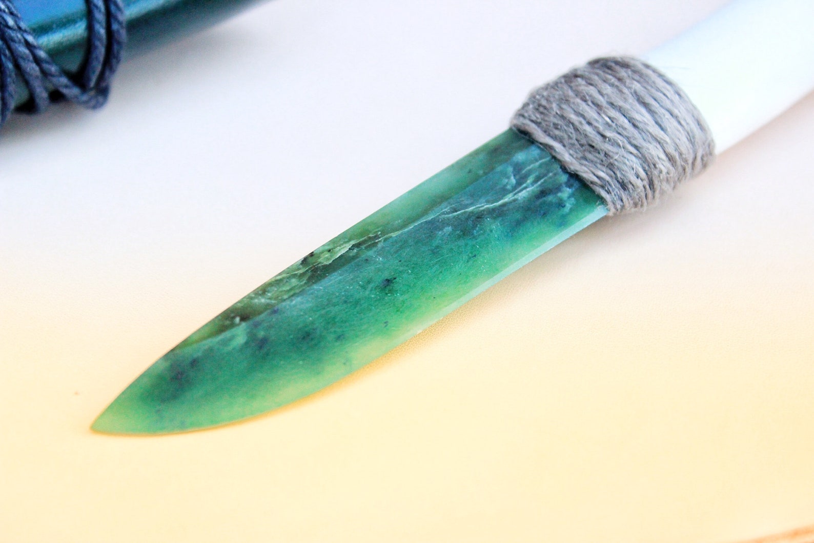 Jade Knife Handmade Knife Sayan Jade Jade Healing Knife Etsy