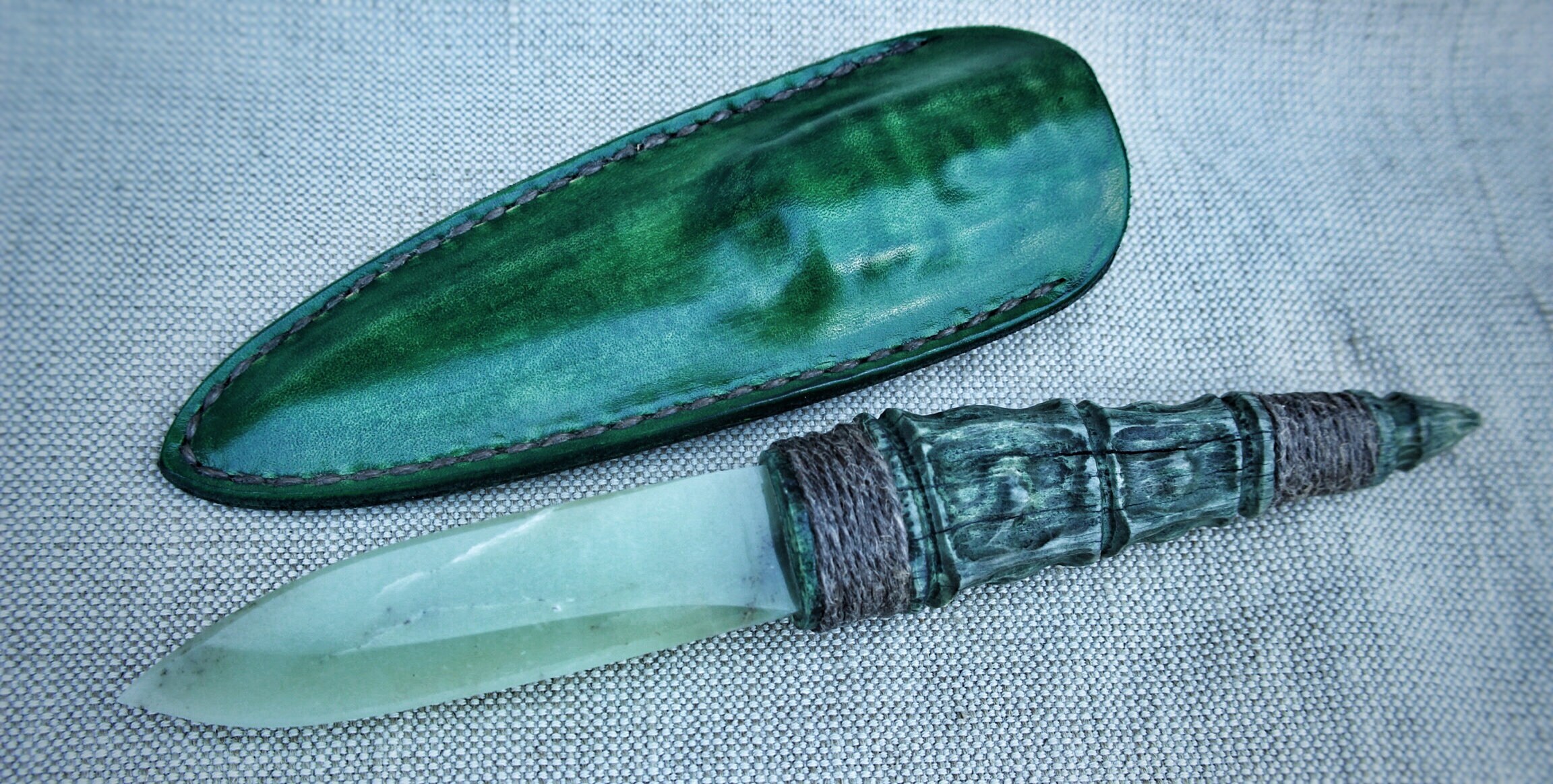 Knife From Jade. Exclusive Gift. Knife Handmade Stone. Healing Etsy
