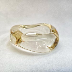 Citrine ring, Rare stone ring, Stone ring image 4