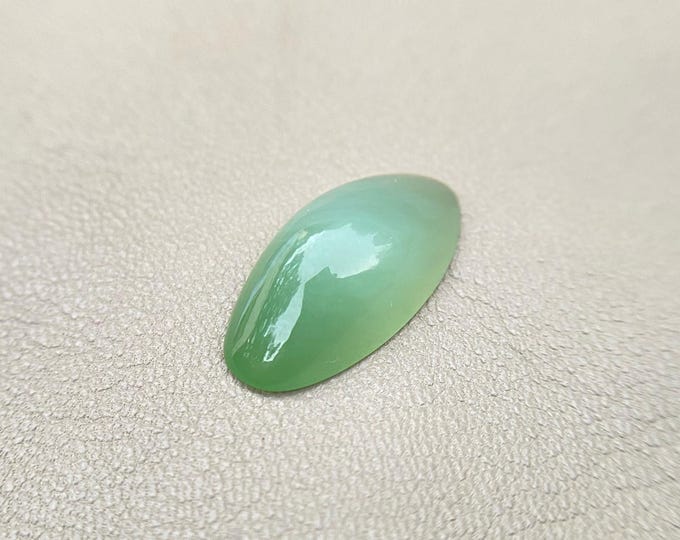 Natural Chatoyant Nephrite Jade Cabochon