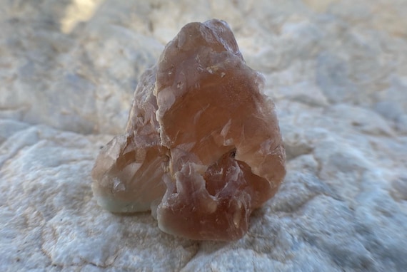 Topaz, Natural wine-colored topaz crystal