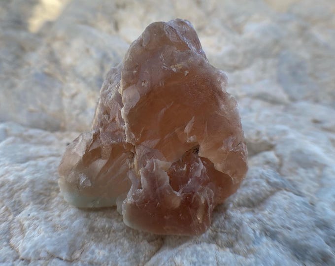 Topaz, Natural wine-colored topaz crystal