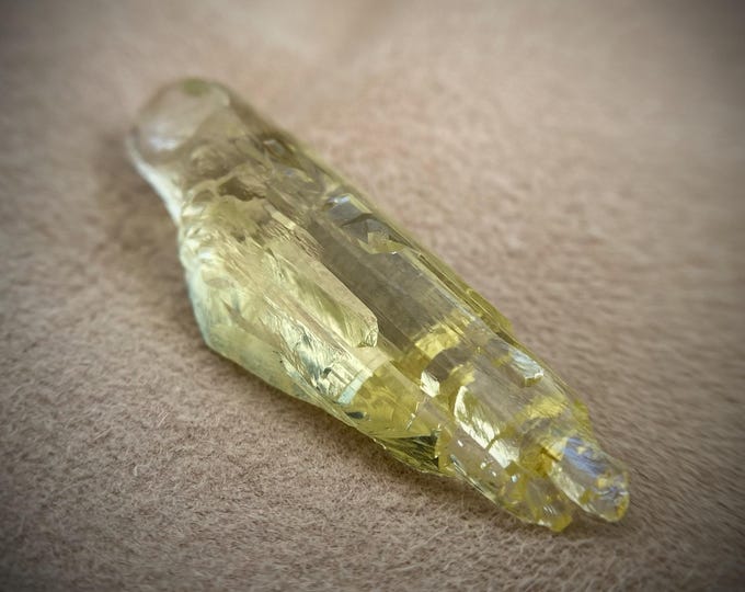 Beryl crystal for collection or jewelry making, Ukraine Stone