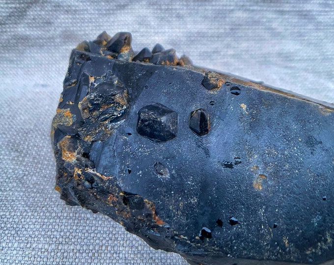 Black quartz Morion, Crystal Magic, Magic from the Neolithic Forge, Элегантный, Elegant Black Crystal