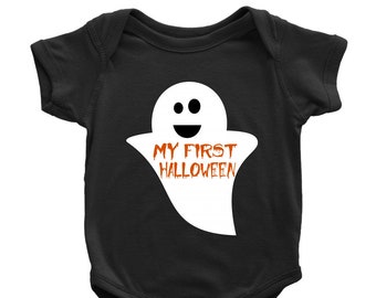 Mein erstes Halloween Baby Body Ghost Baby Body Geschenk