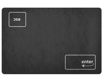Enter Esc C Door Mat Doormat Perfect Office Doormat Etsy
