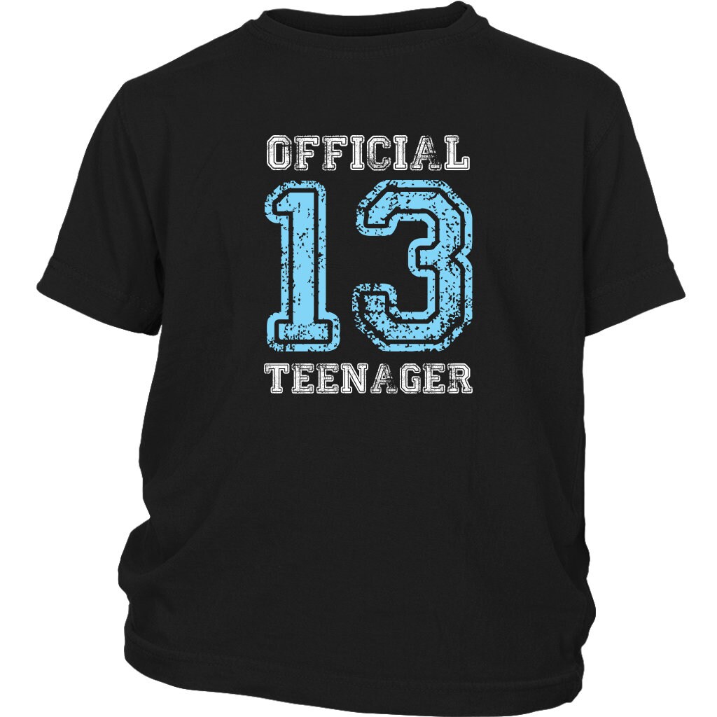 Official 13 Vintage Teenager Thirteen Birthday Shirt 13 Year - Etsy