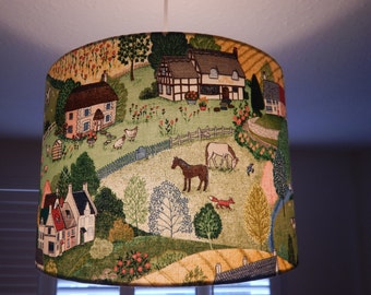 Życie na farmie w wiosce Lampshade