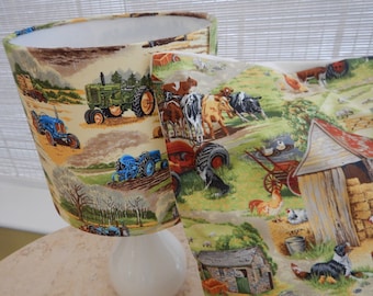 Abażur, poduszki Farmyard/Tractor