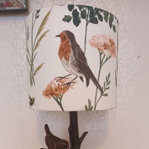 Lampshade,(bird), Robin, Blue Tit or Thrush