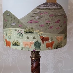 Lampshade, Highland Cows and Castles