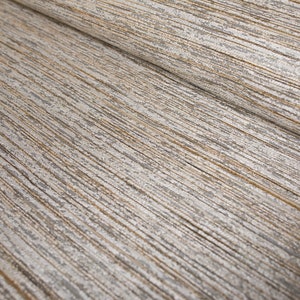 Jacquard with metal fibers, Gold Glossy, Striped, Gold Brown, Metallic, Silver, Grey
