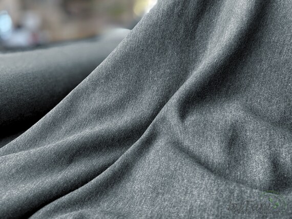 Sweat Shirt Dunkelgrau, Weicher Sweatshirt Stoff Zum Nähen, Stoffe Für Textilien, Kleider, Pullover, Röcke, Vielseitiger Sweat Shirt Grau