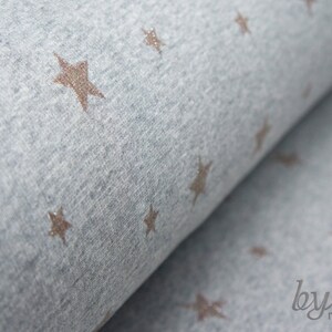 Sweatshirt with stars in silver