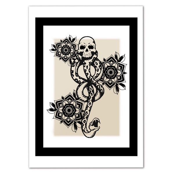 Dark Mark Tattoo - Etsy