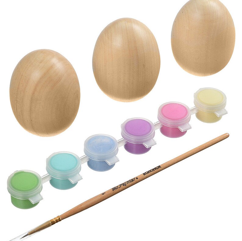 Eggs toy | Blank wooden nesting eggs DIY Easter eggs Unfinished wood toy Wooden Easter eggs Unfinished wood egg Easter egg decor
