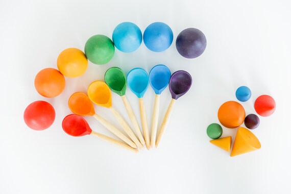 montessori rainbow toy