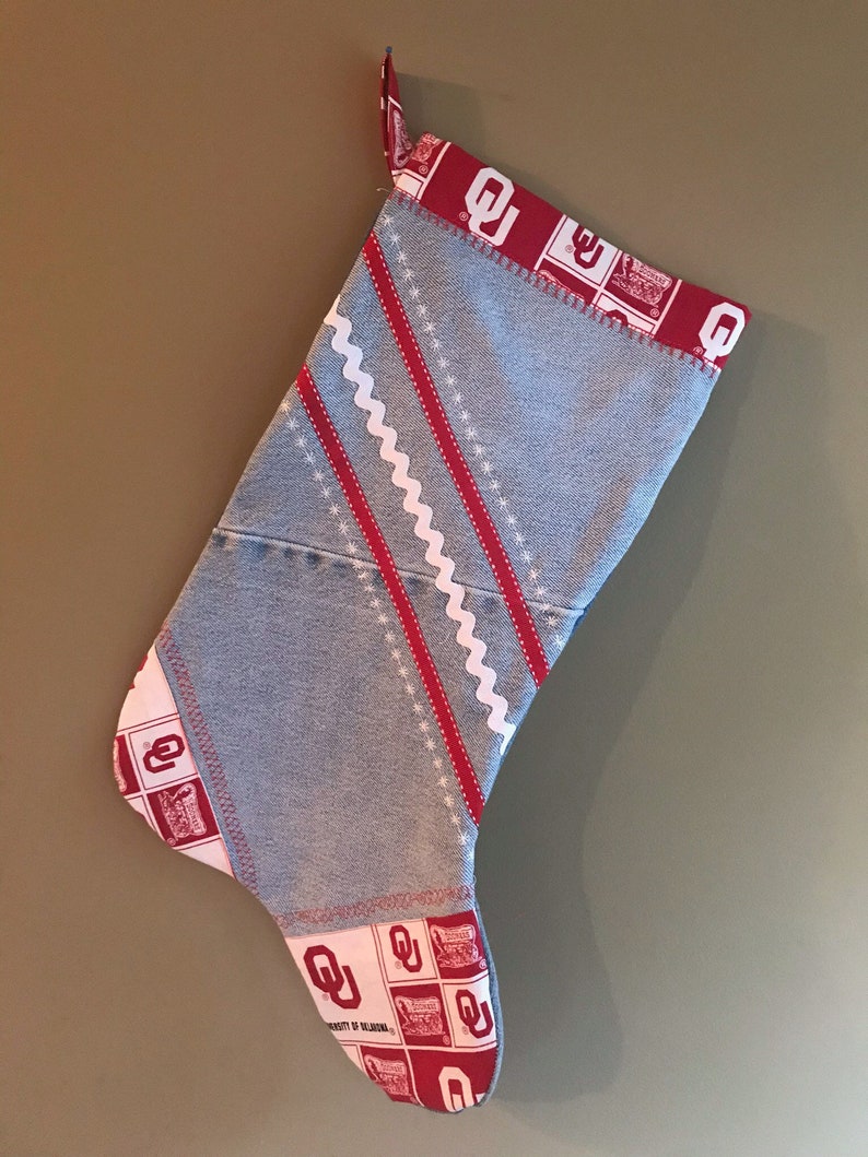 Denim Christmas Stockings