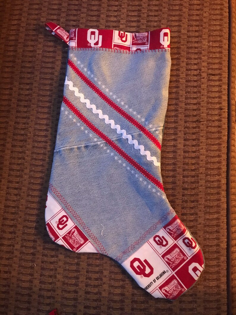 Denim Christmas Stockings