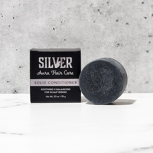 Silver Aura Solid Conditioner Bar for Sensitive Scalps or Scalp Issues