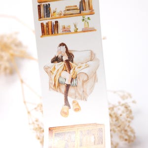 Petit ruban adhésif en Washi prédécoupé Nest par ZaoZao Studio || Échantillon de ruban washi vintage de 200 cm|| pour la journalisation, la planification, le scrapbooking || idée cadeau
