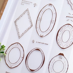 100 cm Mattes PET Tape jr.journal: Jr.journal: Plätzchen/Masking Tape für Journaling/Scrapbooking/Geschenkverpackung