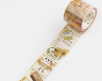 1 rol BGM Washi Tape gedichtkaartjes| Washitape voor dagboeken | planner-afplaktape | Japanse washi-tape| Geschenken decoratie