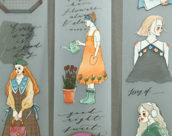 90cm La Dolce Vita PET tape Journal Time// maskingtape journaling, transparent tape scrapbooking