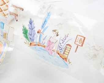 The Sun is just Right For You pre-cut PET Tape Lynn Studio: 125cm journal scrapbook