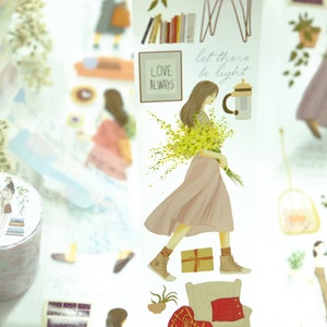 Lissabon's Poetic Corners PET-tape 100 cm van The Washi Tape Shop // PET-tape voor dagboek, cadeauverpakkingstape // cadeau voor vrouw
