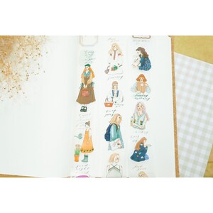 90cm La Dolce Vita PET tape Journal Time// maskingtape journaling, transparent tape scrapbooking