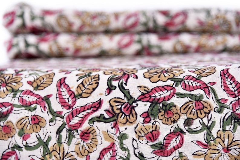 Brown - Block Print Cotton Kalamkari Cushion Cover (16 x 16 in) 24