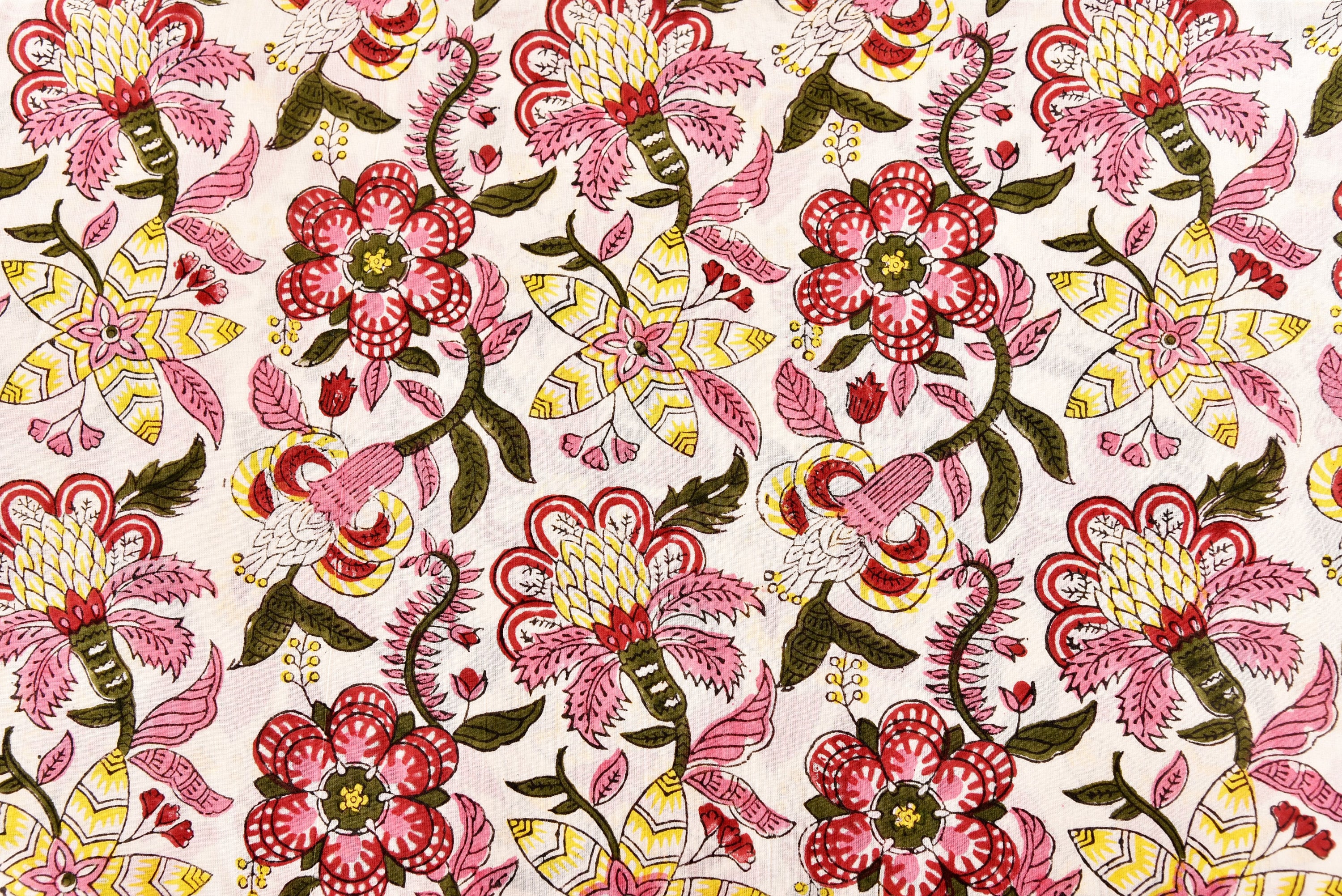 block print cotton dress material Amazon.com: Hand Block Printed Indian Soft Cotton Fabric by The Yard, Printed Flower Fabric for Kurti, Dress, Material (10 Yards) : Arts, Crafts & Sewing
