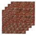 Beige - Kalamkari Block Print Table Napkin (Set of 4) 22