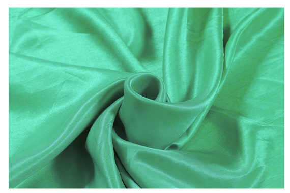 Satin Stoff Seide Solid Polyester 44 "Hochzeitskleid Schttgut Stoff Grn Bambus  Seidenstoff Indisches Kleid, Handwerk, Nhen Stoff Soft - Etsy sterreich